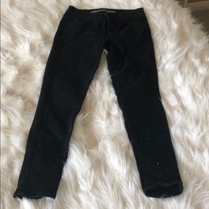 black american eagle jeans size 6